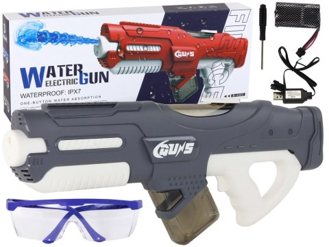 Duży Pistolet Na Wodę Szary 750ml Okulary Duży Pistolet Na Wodę Szary 750ml Okulary
