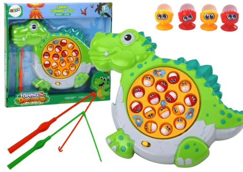 Gra Zręcznościowa Łowienie Rybek Plansza Dinozaur Zielony Gra Zręcznościowa Łowienie Rybek Plansza Dinozaur Zielony