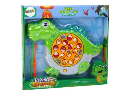 Gra Zręcznościowa Łowienie Rybek Plansza Dinozaur Zielony Gra Zręcznościowa Łowienie Rybek Plansza Dinozaur Zielony