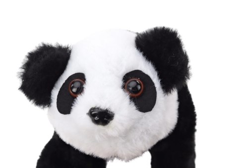 Panda Interaktywna Pluszowa W Transporterze Różowy Niebieski Panda Interaktywna Pluszowa W Transporterze Różowy Niebieski