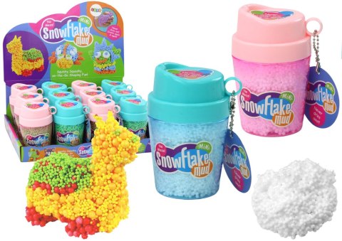 Squishy Kulki Styropianowe Masa w Kubeczku Białe Squishy Kulki Styropianowe Masa w Kubeczku Białe