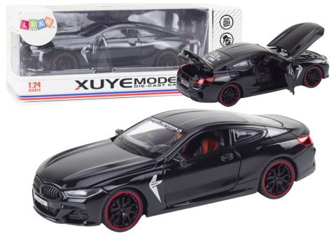 Auto Sportowe Metalowe Napęd Frykcyjny Otwierane Elementy 1:24 Czarne Auto Sportowe Metalowe Napęd Frykcyjny Otwierane Elementy 1:24 Czarne