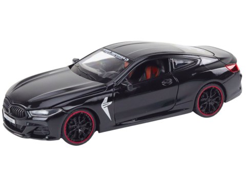Auto Sportowe Metalowe Napęd Frykcyjny Otwierane Elementy 1:24 Czarne Auto Sportowe Metalowe Napęd Frykcyjny Otwierane Elementy 1:24 Czarne