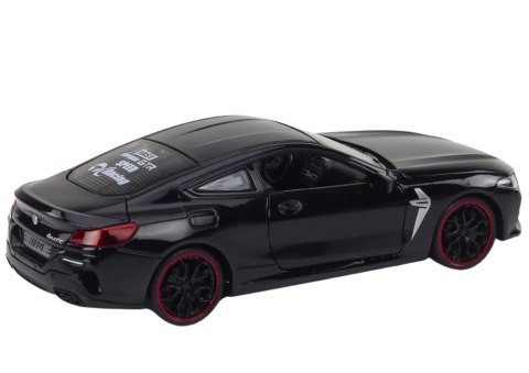 Auto Sportowe Metalowe Napęd Frykcyjny Otwierane Elementy 1:24 Czarne Auto Sportowe Metalowe Napęd Frykcyjny Otwierane Elementy 1:24 Czarne