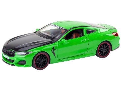 Auto Sportowe Metalowe Napęd Frykcyjny Otwierane Elementy 1:24 Zielone Auto Sportowe Metalowe Napęd Frykcyjny Otwierane Elementy 1:24 Zielone