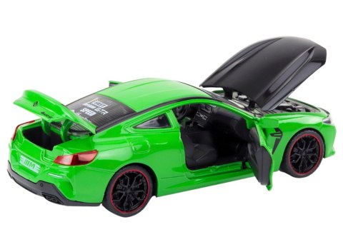 Auto Sportowe Metalowe Napęd Frykcyjny Otwierane Elementy 1:24 Zielone Auto Sportowe Metalowe Napęd Frykcyjny Otwierane Elementy 1:24 Zielone
