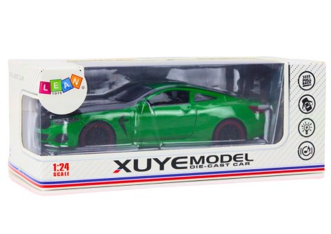 Auto Sportowe Metalowe Napęd Frykcyjny Otwierane Elementy 1:24 Zielone Auto Sportowe Metalowe Napęd Frykcyjny Otwierane Elementy 1:24 Zielone