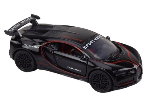 Auto Sportowe Samochód 1:32 Figurka Spojler Metal Czarne Dźwięki Auto Sportowe Samochód 1:32 Figurka Spojler Metal Czarne Dźwięki