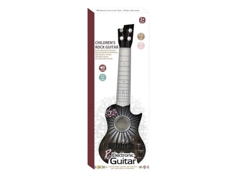 Gitara Zabawkowa Elektryczna Światła Dźwięki Kostka Gitara Zabawkowa Elektryczna Światła Dźwięki Kostka