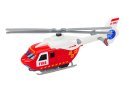 Helikopter Ratunkowy Policyjny Strażacki Metalowy Napęd Otwierane Drzwi Helikopter Ratunkowy Policyjny Strażacki Metalowy Napęd Otwierane Drzwi