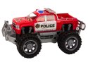 Samochód Policyjny Pickup Czerwony Terenowy Wóz Policji Samochód Policyjny Pickup Czerwony Terenowy Wóz Policji