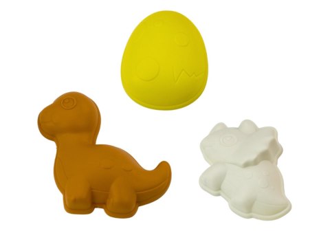 Zestaw Zabawek Do Piasku Młynek Łopatka Grabki Foremki Dinozaury Zestaw Zabawek Do Piasku Młynek Łopatka Grabki Foremki Dinozaury