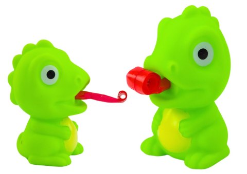Dinozaur Gumowy Z Wysuwanym Językiem Zielony 8CM Dinozaur Gumowy Z Wysuwanym Językiem Zielony 8CM