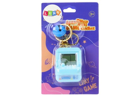 Gra Elektroniczna Tetris Kieszonkowa Brelok Niebieska Gra Elektroniczna Tetris Kieszonkowa Brelok Niebieska