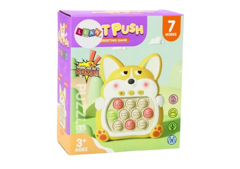 Gra Zręcznościowa Konsola Pop-It Lisek 7 Trybów Gry Różowy Sensoryczna Gra Zręcznościowa Konsola Pop-It Lisek 7 Trybów Gry Różowy Sensoryczna