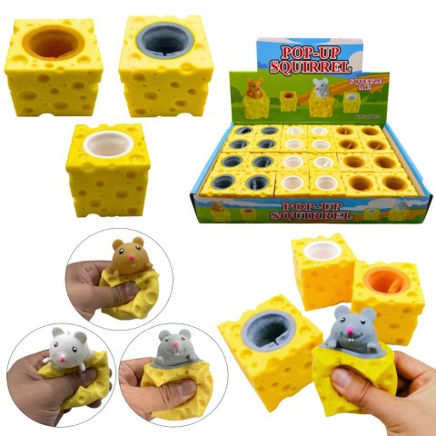 Mysz W Serze Gniotek Squishy Myszka Sensoryczna Pop It Mysz W Serze Gniotek Squishy Myszka Sensoryczna Pop It