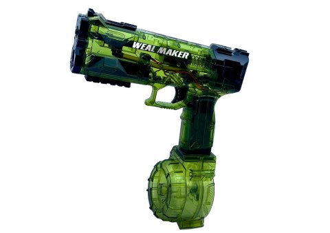 Pistolet Na Wodę Automatyczny Elektryczny Zielony Pistolet Na Wodę Automatyczny Elektryczny Zielony