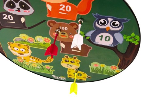Gra Zręcznościowa w Rzutki Magnetyczna Zwierzątka Zielona Gra Zręcznościowa w Rzutki Magnetyczna Zwierzątka Zielona