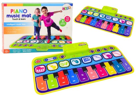 Mata Taneczna Interaktywna Pianinko Instrumenty 60cm x 30cm Mata Taneczna Interaktywna Pianinko Instrumenty 60cm x 30cm