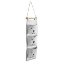 Organizer wiszący na zabawki NK-403 Nukido - szary Organizer wiszący na zabawki NK-403 Nukido - szary