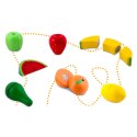 Drewniana zabawka koszyk z owocami do krojenia 9 szt RK-870 Ricokids Drewniana zabawka koszyk z owocami do krojenia 9 szt RK-870 Ricokids