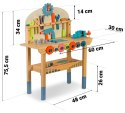 Drewniany warsztat z narzędziami RK-876 Ricokids Drewniany warsztat z narzędziami RK-876 Ricokids