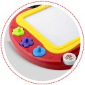Znikopis tablica + stolik do rysowania Ricokids - czerwony Znikopis tablica + stolik do rysowania Ricokids - czerwony