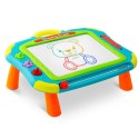 Znikopis tablica + stolik do rysowania Ricokids - niebieski Znikopis tablica + stolik do rysowania Ricokids - niebieski