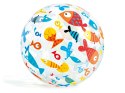 Dmuchana piłka plażowa z nadrukiem 51 cm INTEX 59040 rybki Dmuchana piłka plażowa z nadrukiem 51 cm INTEX 59040 rybki