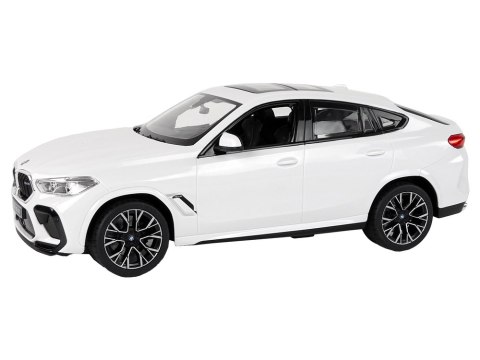 Auto R/C Bmw X6 M 1:14 Rastar Białe Auto R/C Bmw X6 M 1:14 Rastar Białe