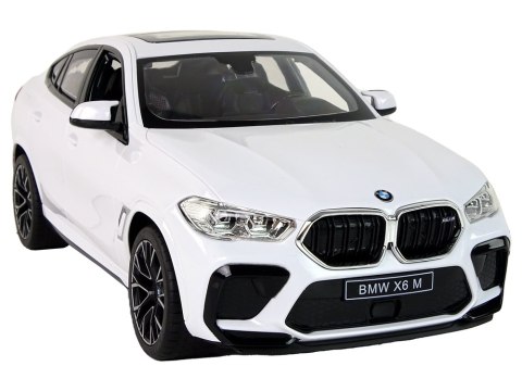 Auto R/C Bmw X6 M 1:14 Rastar Białe Auto R/C Bmw X6 M 1:14 Rastar Białe