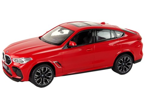 Auto R/C Bmw X6 M 1:14 Rastar Czerwone Auto R/C Bmw X6 M 1:14 Rastar Czerwone