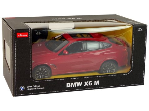 Auto R/C Bmw X6 M 1:14 Rastar Czerwone Auto R/C Bmw X6 M 1:14 Rastar Czerwone