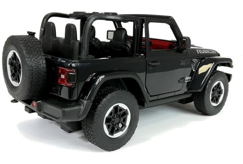 Auto R/C Jeep Wrangler Rubicon 1:14 Rastar Czarny Auto R/C Jeep Wrangler Rubicon 1:14 Rastar Czarny
