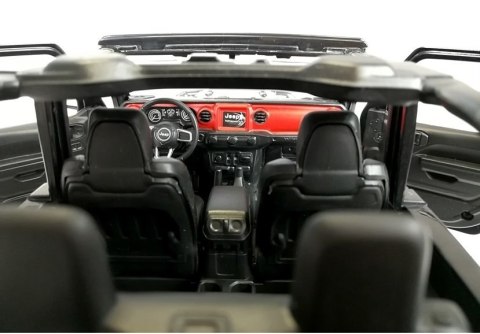 Auto R/C Jeep Wrangler Rubicon 1:14 Rastar Czarny Auto R/C Jeep Wrangler Rubicon 1:14 Rastar Czarny