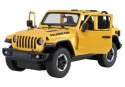 Auto R/C Jeep Wrangler Rubicon 1:14 Rastar Żółty Auto R/C Jeep Wrangler Rubicon 1:14 Rastar Żółty