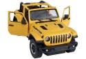 Auto R/C Jeep Wrangler Rubicon 1:14 Rastar Żółty Auto R/C Jeep Wrangler Rubicon 1:14 Rastar Żółty