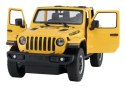 Auto R/C Jeep Wrangler Rubicon 1:14 Rastar Żółty Auto R/C Jeep Wrangler Rubicon 1:14 Rastar Żółty