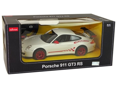 Auto R/C Porsche 911 GT3 RS 1:14 Rastar Białe Auto R/C Porsche 911 GT3 RS 1:14 Rastar Białe