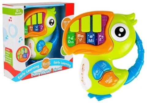 Pianinko Organki Do Re Mi Papuga Zielone Pianinko Organki Do Re Mi Papuga Zielone