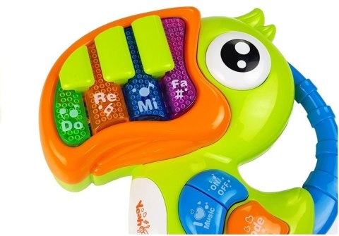 Pianinko Organki Do Re Mi Papuga Zielone Pianinko Organki Do Re Mi Papuga Zielone