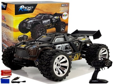 Auto Off-Road Zdalnie Sterowane Brązowo- Żółty 2.4G 1:18 35 km/h Kontrola Prędkości Auto Off-Road Zdalnie Sterowane Brązowo- Żółty 2.4G 1:18 35 km/h Kontrola Prędkości