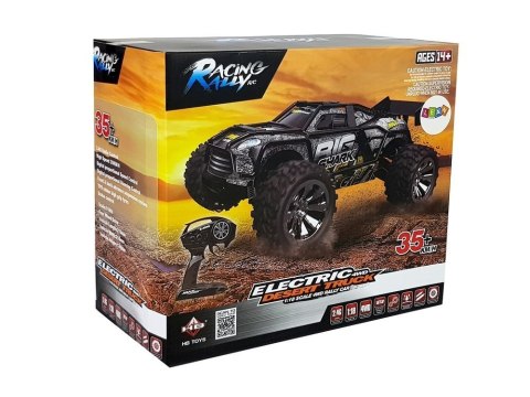 Auto Off-Road Zdalnie Sterowane Brązowo- Żółty 2.4G 1:18 35 km/h Kontrola Prędkości Auto Off-Road Zdalnie Sterowane Brązowo- Żółty 2.4G 1:18 35 km/h Kontrola Prędkości