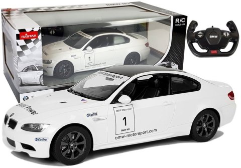 Auto R/C BMW M3 Rastar 1:14 Biały na Pilota Auto R/C BMW M3 Rastar 1:14 Biały na Pilota