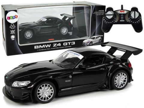 Auto Sportowe R/C 1:18 BMW Z4 GT3 Czarny 2.4 G Światła Auto Sportowe R/C 1:18 BMW Z4 GT3 Czarny 2.4 G Światła