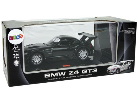Auto Sportowe R/C 1:18 BMW Z4 GT3 Czarny 2.4 G Światła Auto Sportowe R/C 1:18 BMW Z4 GT3 Czarny 2.4 G Światła