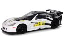 Auto Sportowe Wyścigowe R/C 1:18 Corvette C6.R Biały 2.4 G Światła Auto Sportowe Wyścigowe R/C 1:18 Corvette C6.R Biały 2.4 G Światła