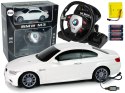 Auto Zdalnie Sterowane BMW M3 Białe 2,4 G Pilot Kierownica 1:18 Dźwięk Światła Auto Zdalnie Sterowane BMW M3 Białe 2,4 G Pilot Kierownica 1:18 Dźwięk Światła