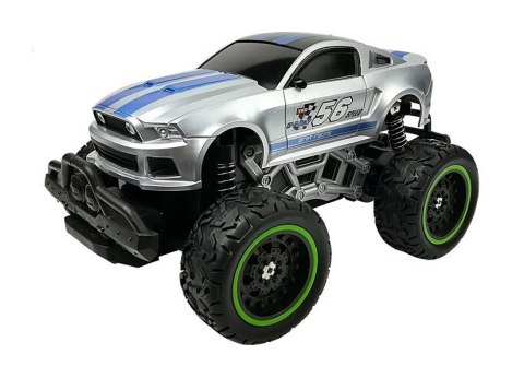 Auto Zdalnie Sterowane R/C 6.5 km/h Wysokie Koła Srebrne Auto Zdalnie Sterowane R/C 6.5 km/h Wysokie Koła Srebrne