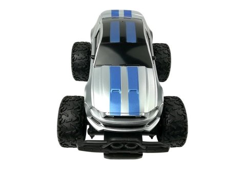 Auto Zdalnie Sterowane R/C 6.5 km/h Wysokie Koła Srebrne Auto Zdalnie Sterowane R/C 6.5 km/h Wysokie Koła Srebrne